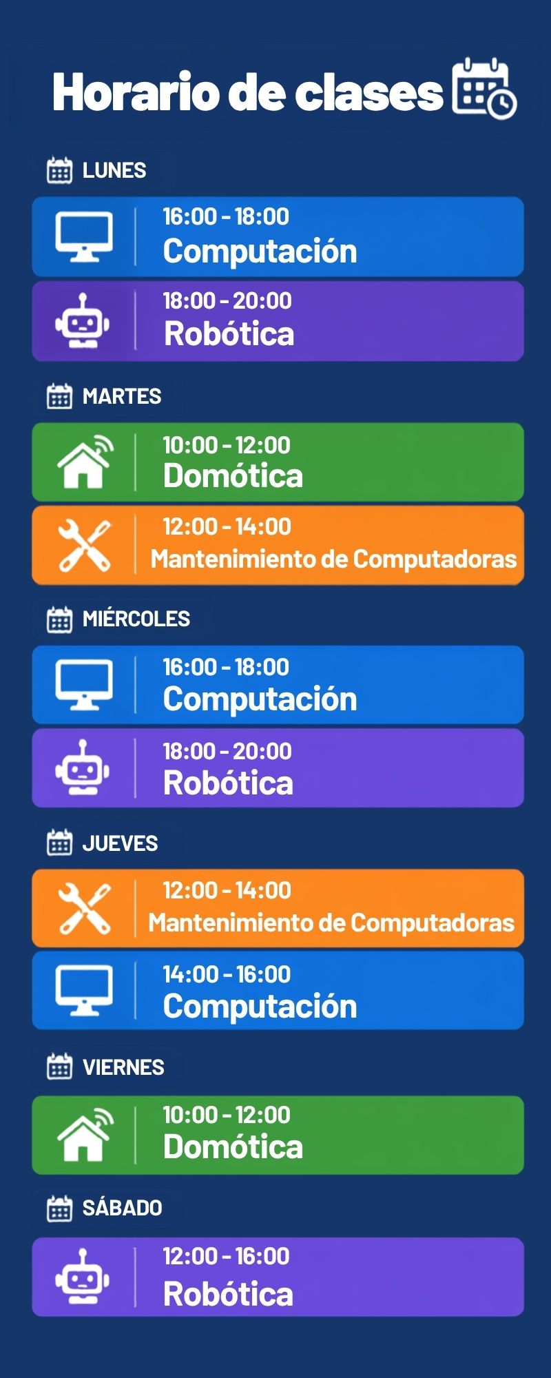 Horarios
